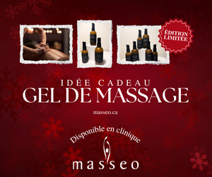 Bannière Web Promotionnelle Masseo_Vente Gel de Massage_300 x 250