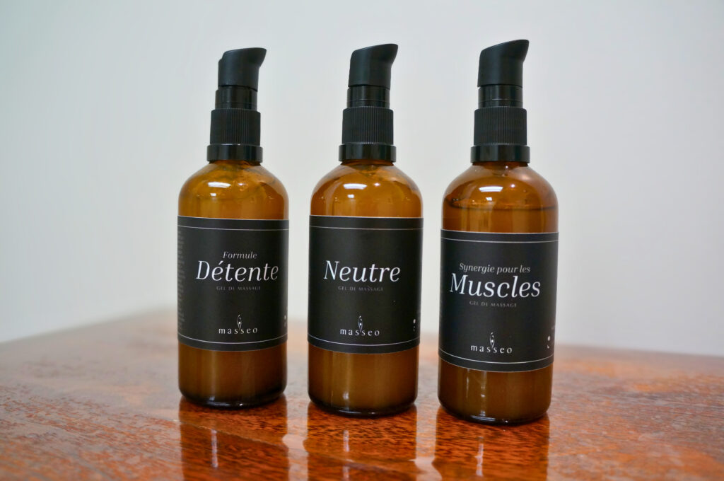 Gels de massage Masseo